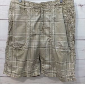 Nike Plaid Cargo Shorts